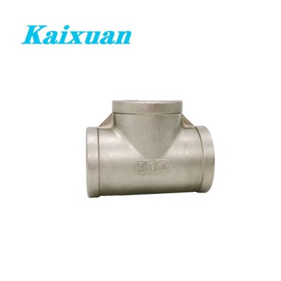 Stainless Steel ss304 ss316 Press Fittings Equal Tee Pipe Fitting Use For Hot and cold water